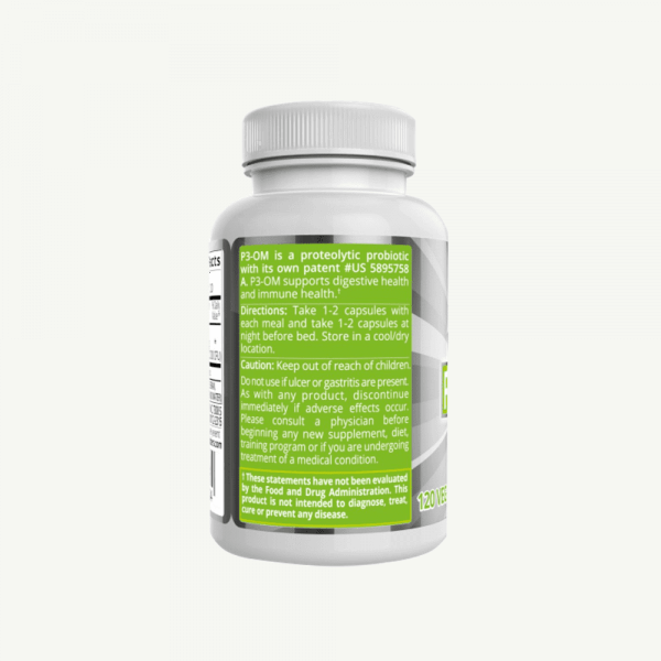 P3-OM Probiotics Side - Health Impress